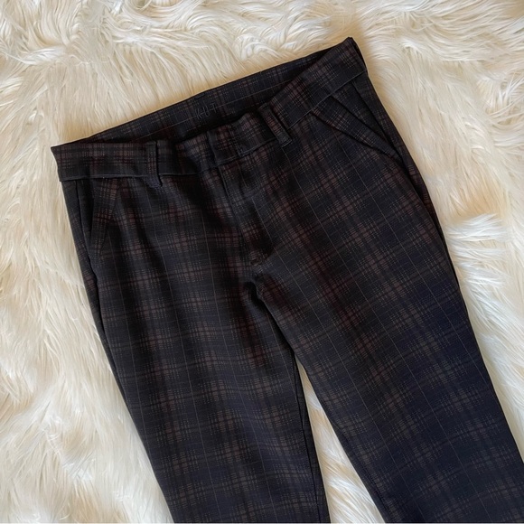 Kut From The Kloth Windowpane Plaid Diana Skinny Ankle Pants - Picture 11 of 15